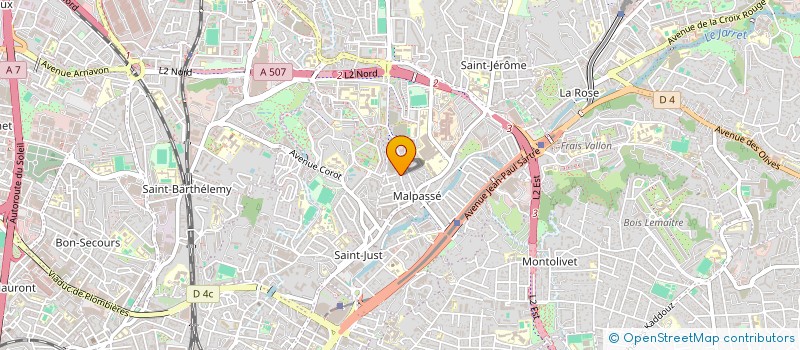 localisation de l'entreprise MADAME VERENA SABATINO  MARSEILLE