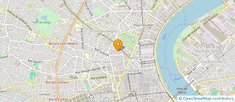 localisation de l'entreprise MADAME VERENA VERENA PEROTTO  BORDEAUX