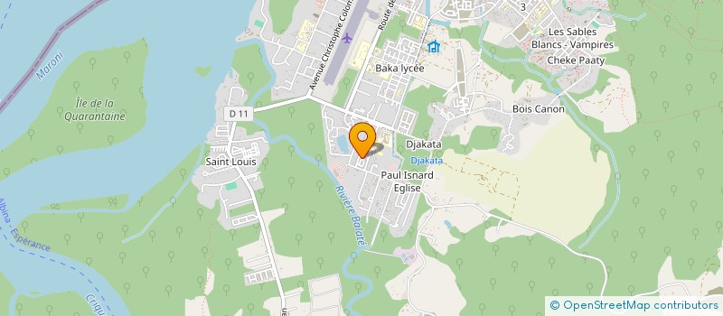 localisation de l'entreprise MADAME VERGINIA DAP à SAINT-LAURENT-DU-MARONI