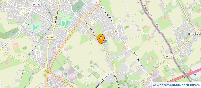 localisation de l'entreprise MADAME VERGINIA PETROVA  HALLUIN