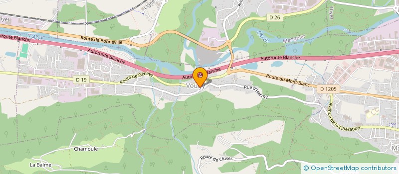 localisation de l'entreprise MADAME VERICA BANJAS  VOUGY