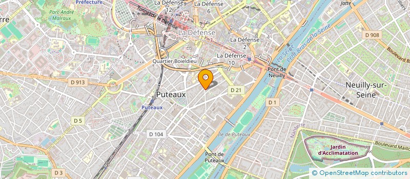 localisation de l'entreprise MADAME VERNA HUANG  PUTEAUX