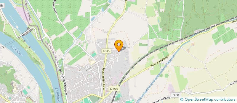 localisation de l'entreprise MADAME VERONICA APOSTOL  TARASCON