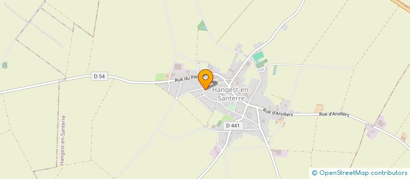 localisation de l'entreprise MADAME VERONICA BOSSARDI  HANGEST-EN-SANTERRE