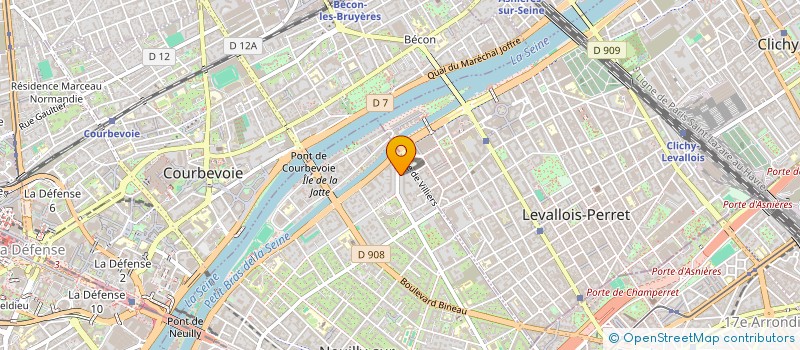 localisation de l'entreprise MADAME VERONICA CLEMENTI à NEUILLY-SUR-SEINE