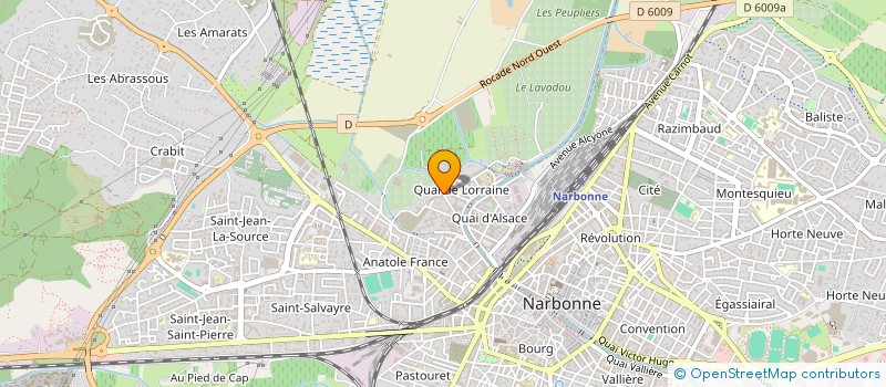 localisation de l'entreprise MADAME VERONICA CORTES CORTES  NARBONNE