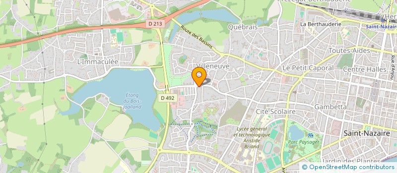 localisation de l'entreprise MADAME VERONICA DE SOUSA OLIVEIRA à SAINT-NAZAIRE
