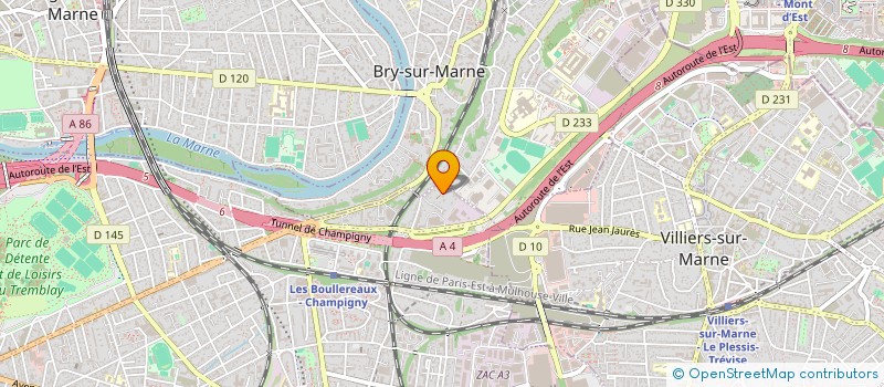 localisation de l'entreprise MADAME VERONICA-EMESE SIMORI  CHAMPIGNY-SUR-MARNE