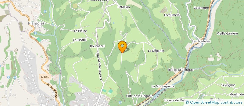 localisation de l'entreprise MADAME VERONICA LANGBERG  FIGEAC