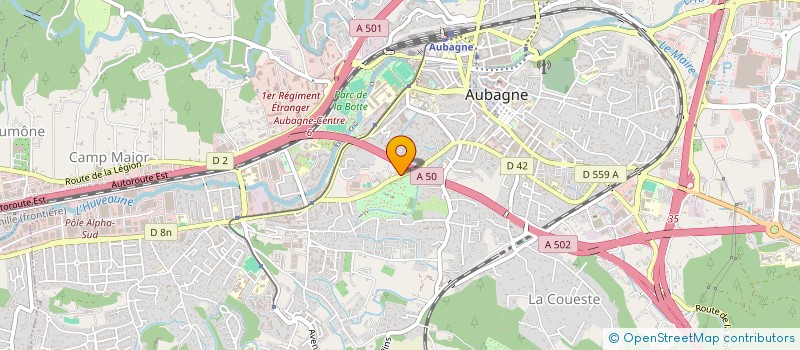 localisation de l'entreprise MADAME VERONICA MARQUES CARNEIRO ESTEVES  AUBAGNE