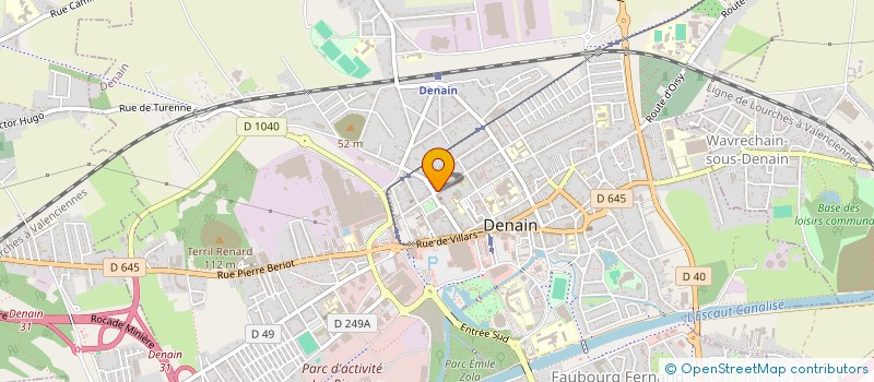 localisation de l'entreprise MADAME VERONICA MIREA  DENAIN