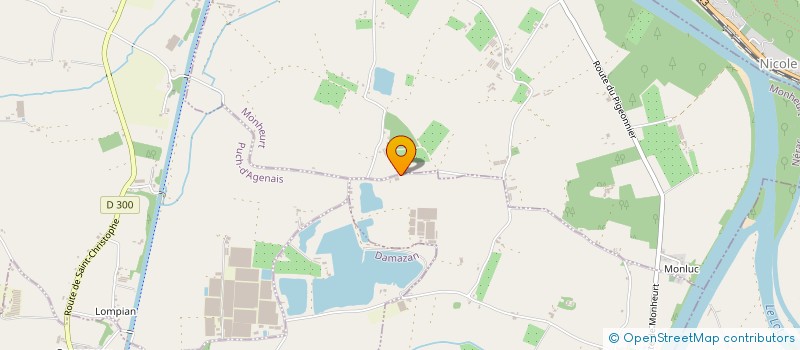 localisation de l'entreprise MADAME VERONICA MORENO CONTRERAS  SAINT-LEGER