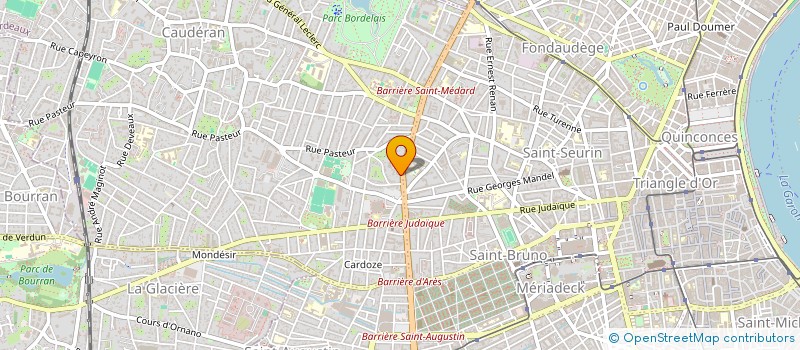 localisation de l'entreprise MADAME VERONICA NAVARRO à BORDEAUX