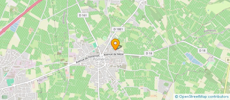 localisation de l'entreprise MADAME VERONICA PEREZ  POMEROLS