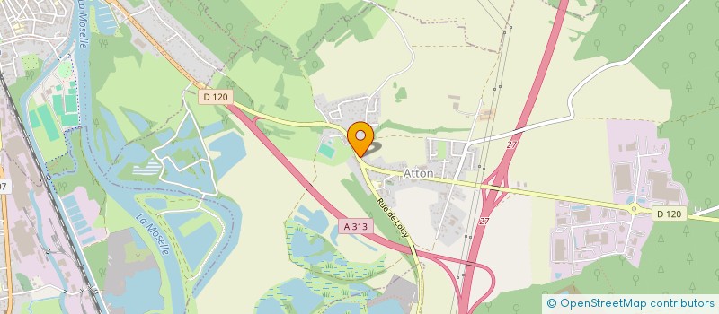 localisation de l'entreprise MADAME VERONICA RIGGIO  ATTON