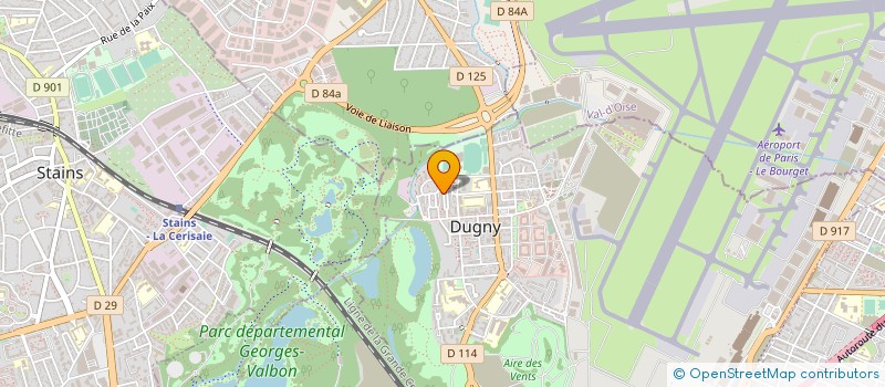 localisation de l'entreprise MADAME VERONICA SILVA GALLEGUILLOS à DUGNY