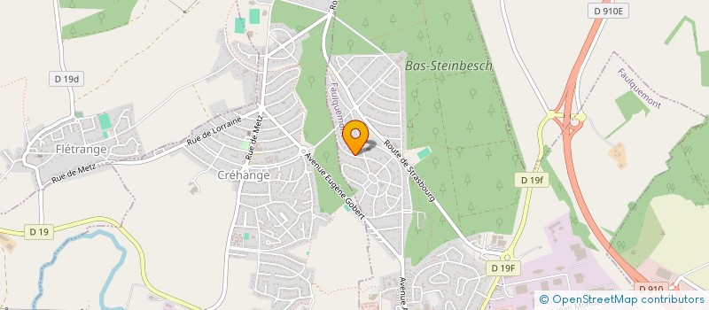 localisation de l'entreprise MADAME VERONICA SPYCHALA  FAULQUEMONT