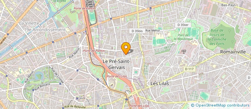 localisation de l'entreprise MADAME VERONICA VERONICA CALVO à LE PRE-SAINT-GERVAIS