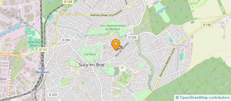 localisation de l'entreprise MADAME VERONICA VREMEA à SUCY-EN-BRIE