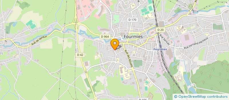 localisation de l'entreprise MADAME VERONIKA COLIN  FOURMIES