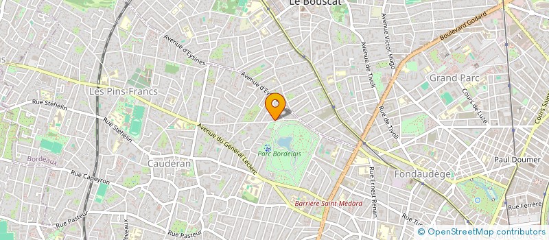 localisation de l'entreprise MADAME VERONIKA HEIDINGER  BORDEAUX