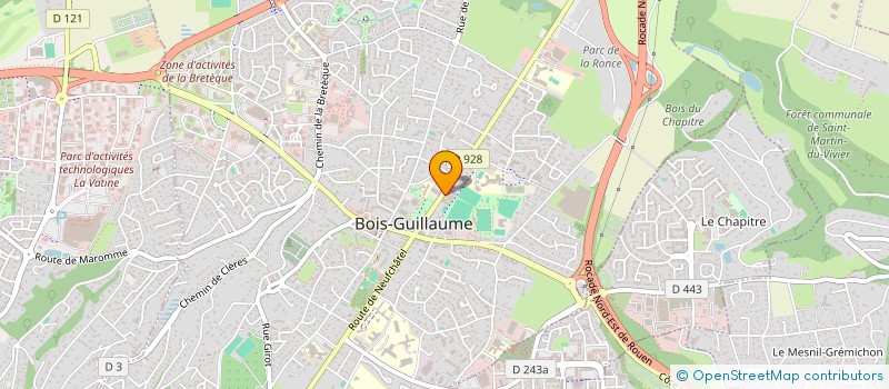 localisation de l'entreprise MADAME VERONIKA KRASHENINNIKOVA à BOIS-GUILLAUME