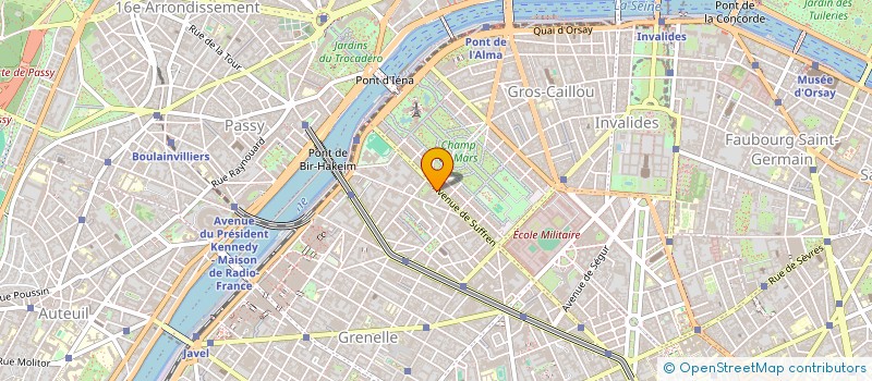 localisation de l'entreprise MADAME VERONIKA KUBRAK  PARIS