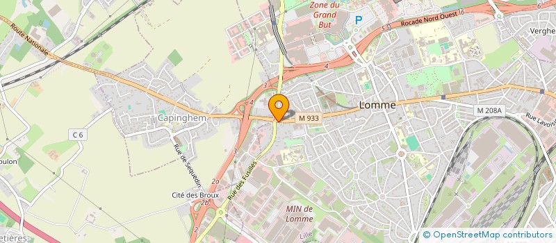 localisation de l'entreprise MADAME VERONIKA LOS  LILLE