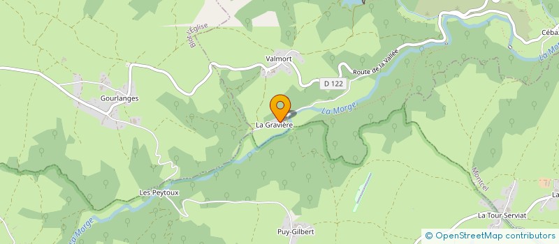 localisation de l'entreprise MADAME VERONIKA LUETOLF  SAINT-HILAIRE-LA-CROIX