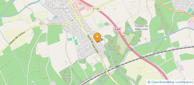 localisation de l'entreprise MADAME VERONIKA OHM à CAISSARGUES