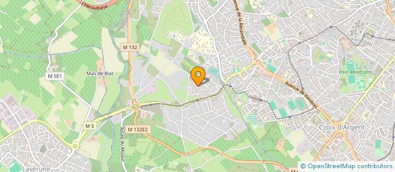 localisation de l'entreprise MADAME VERONIKA QUINONES PEDROZA à MONTPELLIER