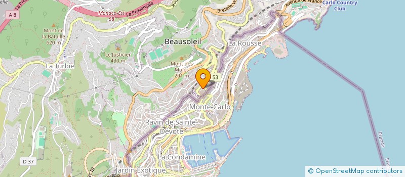 localisation de l'entreprise MADAME VERONIKA SAVCHUK à BEAUSOLEIL