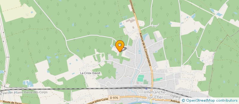 localisation de l'entreprise MADAME VERONIKA STYSKALOVA  VILLEFRANCHE-SUR-CHER