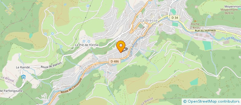 localisation de l'entreprise MADAME VERONIQUE ABEL  LA BRESSE