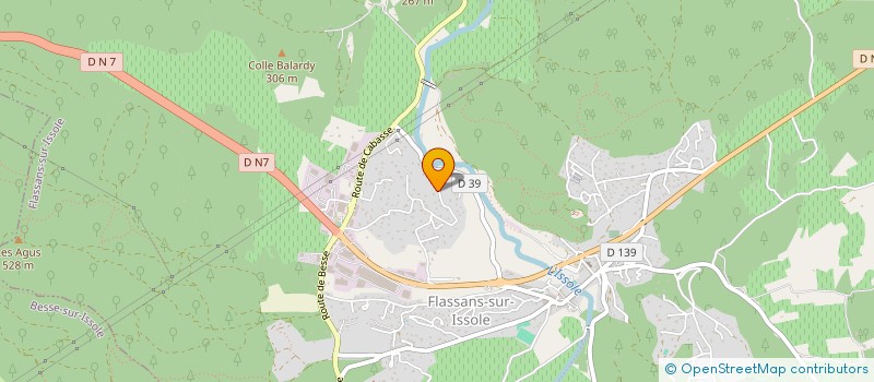 localisation de l'entreprise MADAME VERONIQUE ADAM à FLASSANS-SUR-ISSOLE