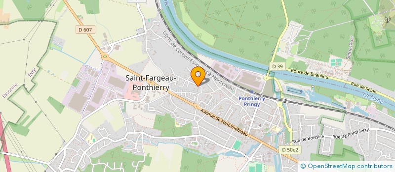 localisation de l'entreprise MADAME VERONIQUE ADDA à SAINT-FARGEAU-PONTHIERRY
