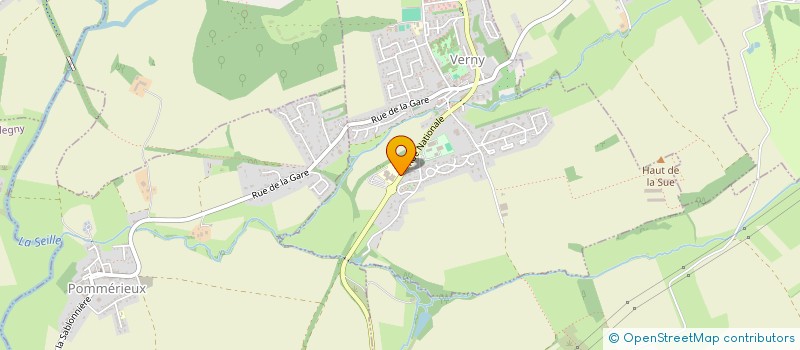 localisation de l'entreprise MADAME VERONIQUE ADRIAN  VERNY