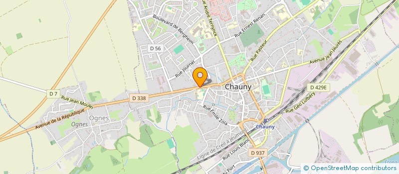 localisation de l'entreprise MADAME VERONIQUE AGOUTIN à NANTEUIL-LA-FOSSE