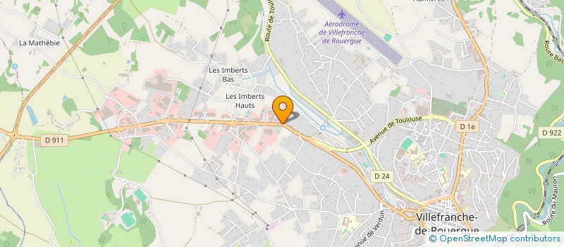 localisation de l'entreprise MADAME VERONIQUE AGRECH à VILLEFRANCHE-DE-ROUERGUE