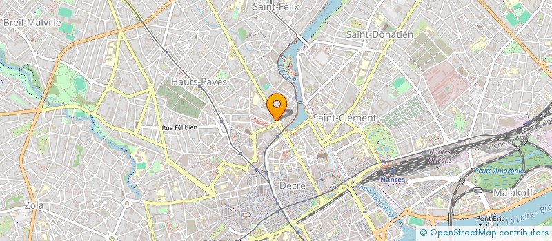 localisation de l'entreprise MADAME VERONIQUE AIGLE à NANTES
