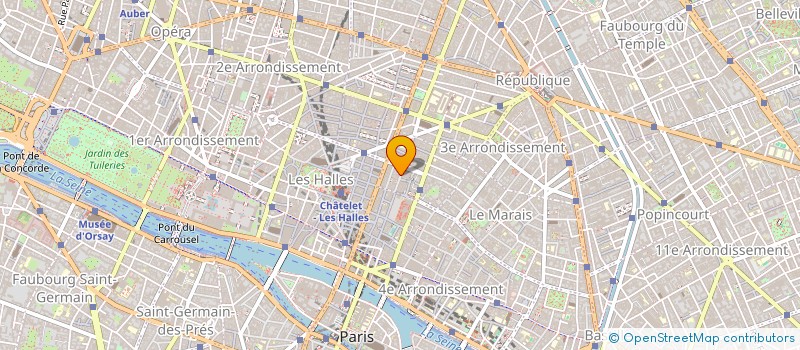 localisation de l'entreprise MADAME VERONIQUE ALBARET  PARIS