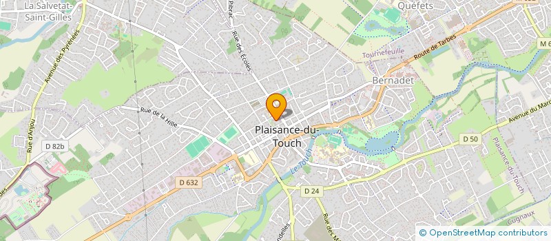 localisation de l'entreprise MADAME VERONIQUE AMANRICH à PLAISANCE-DU-TOUCH