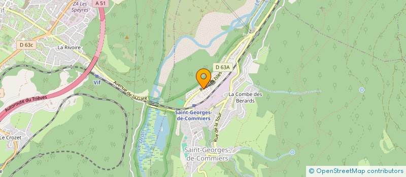 localisation de l'entreprise MADAME VERONIQUE ANDRE  SAINT-GEORGES-DE-COMMIERS