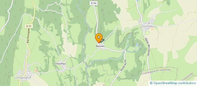 localisation de l'entreprise MADAME VERONIQUE ANDREA LANDA  HAUT VALROMEY