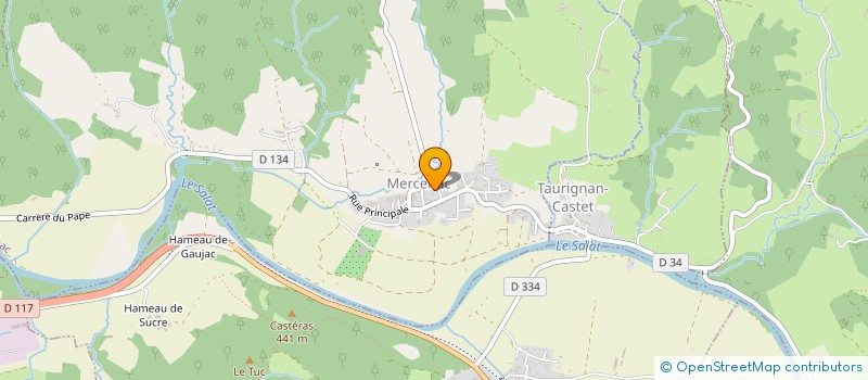 localisation de l'entreprise MADAME VERONIQUE ANEL à MERCENAC