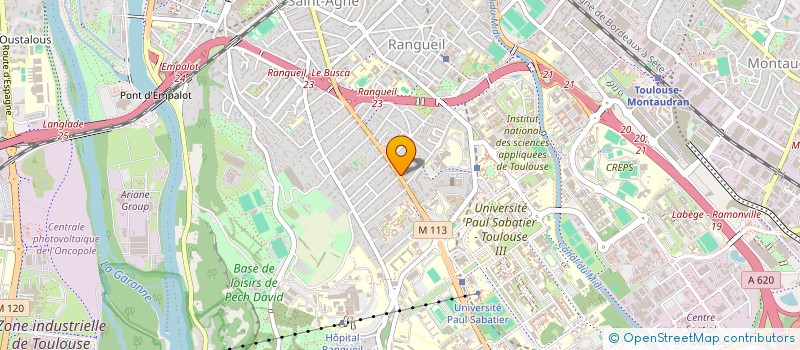localisation de l'entreprise MADAME VERONIQUE ANGER à TOULOUSE