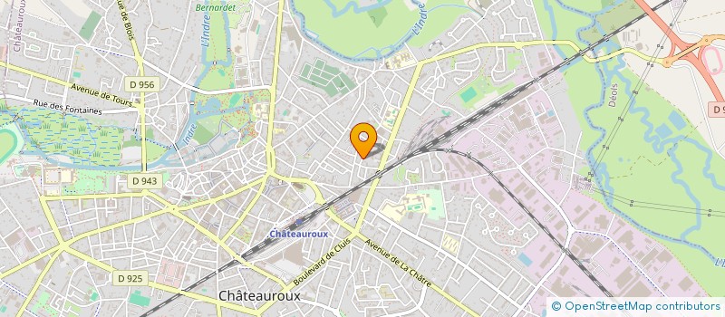 localisation de l'entreprise MADAME VERONIQUE ANGUIL à CHATEAUROUX
