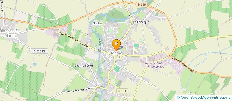 localisation de l'entreprise MADAME VERONIQUE ANTOINE  MATHA