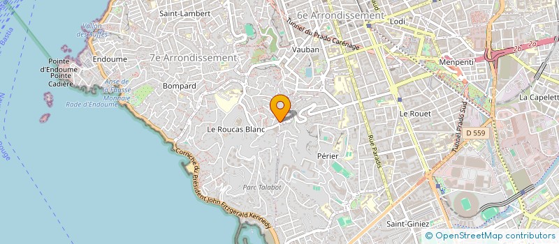 localisation de l'entreprise MADAME VERONIQUE ANTONINI à MARSEILLE