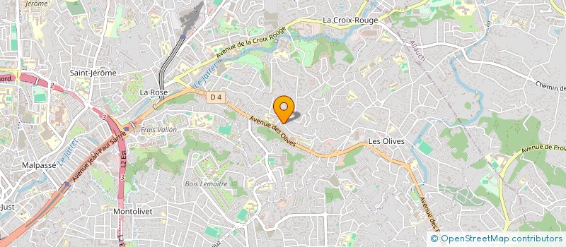 localisation de l'entreprise MADAME VERONIQUE ARAKELIAN  MARSEILLE